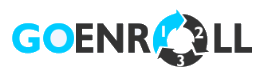 A logo for a company called goenroll