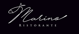 Un logo in bianco e nero per il ristorante marino