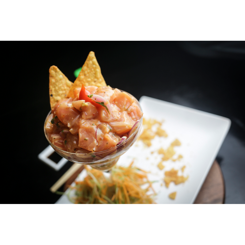 Mini Ceviche de Peixe Branco