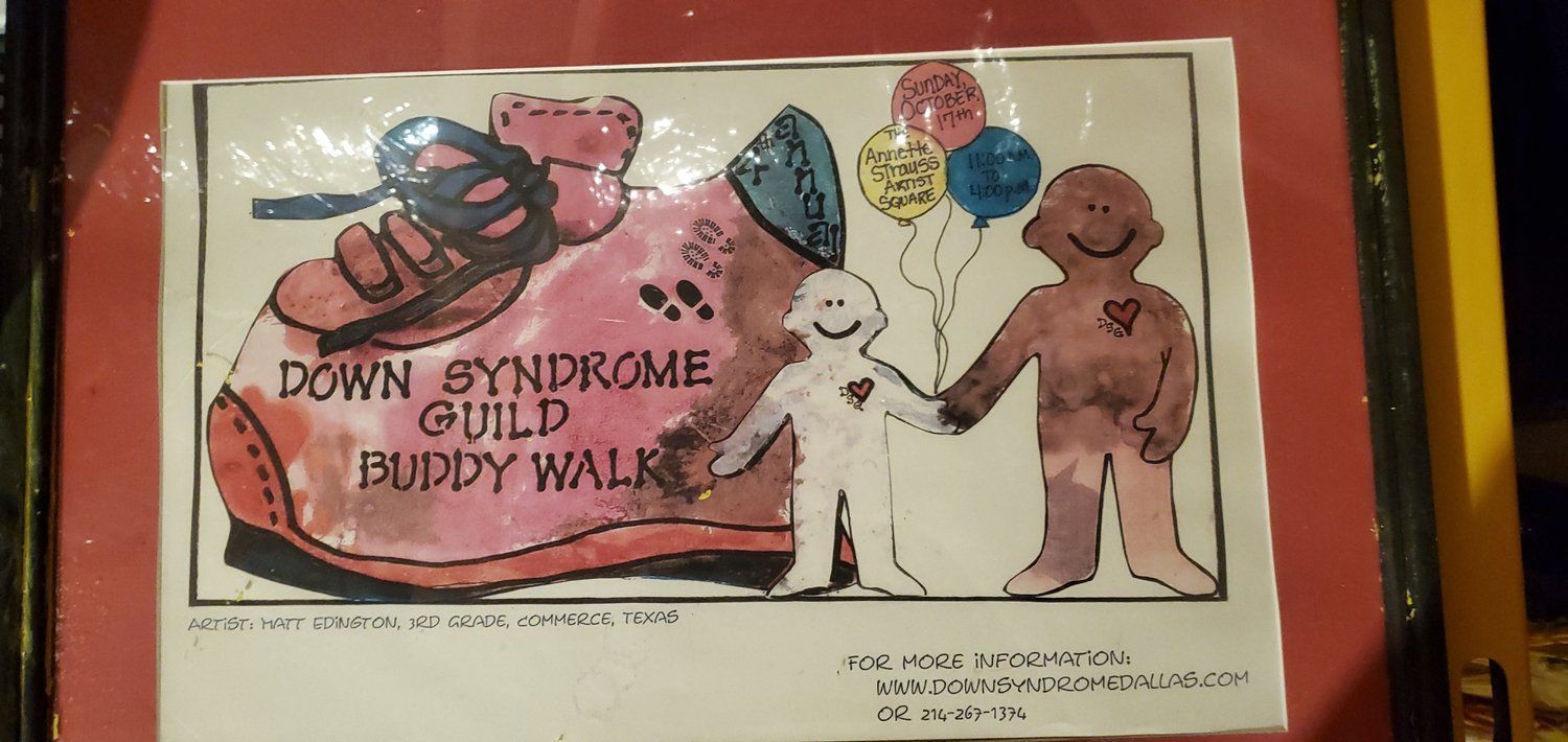 Buddy Walk Invitation Card — Springdale, AR — LFG: Special Needs Division