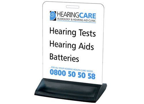 Executive footpath stand