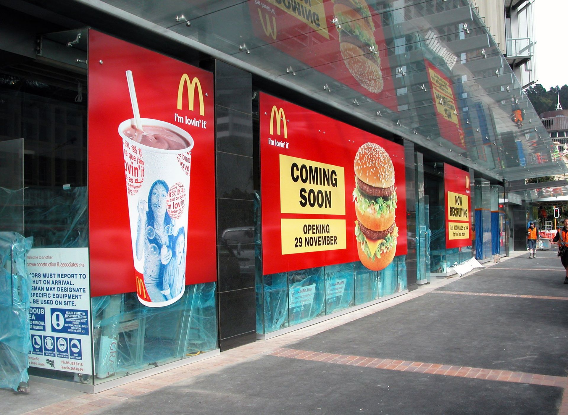 Digital prints applied to windows