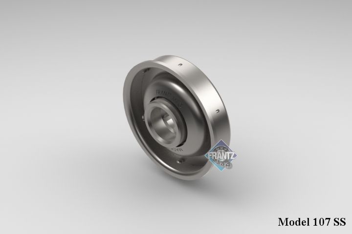 Photo of Frantz 107SS Flanged Unground Non-Precision Bearing