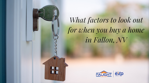 A welcoming home with a key in the door, symbolizing the exciting opportunity to buy a home in Fallon, NV.