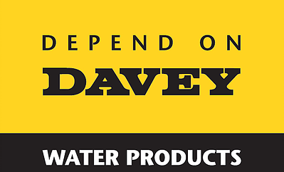 depend on davey water products logo