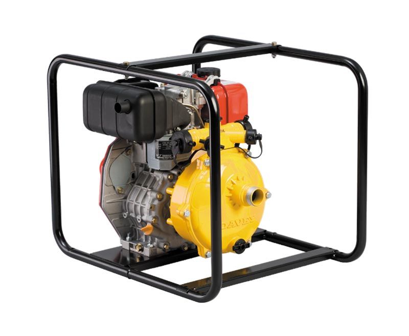 Yellow Diesel Engine Driven Firefighter