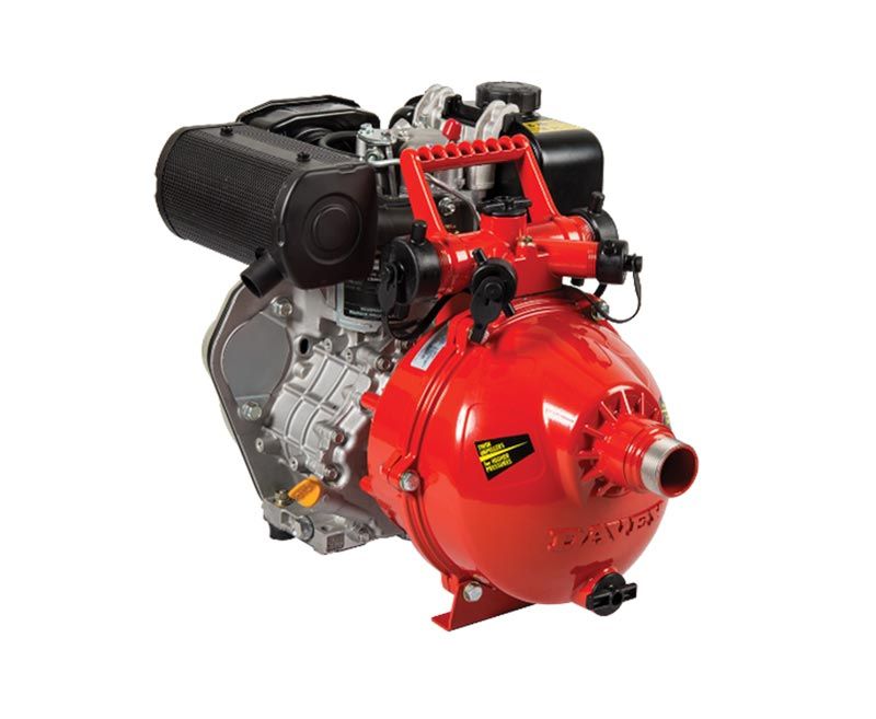 Davey Red Diesel Engine Driven Firefighter