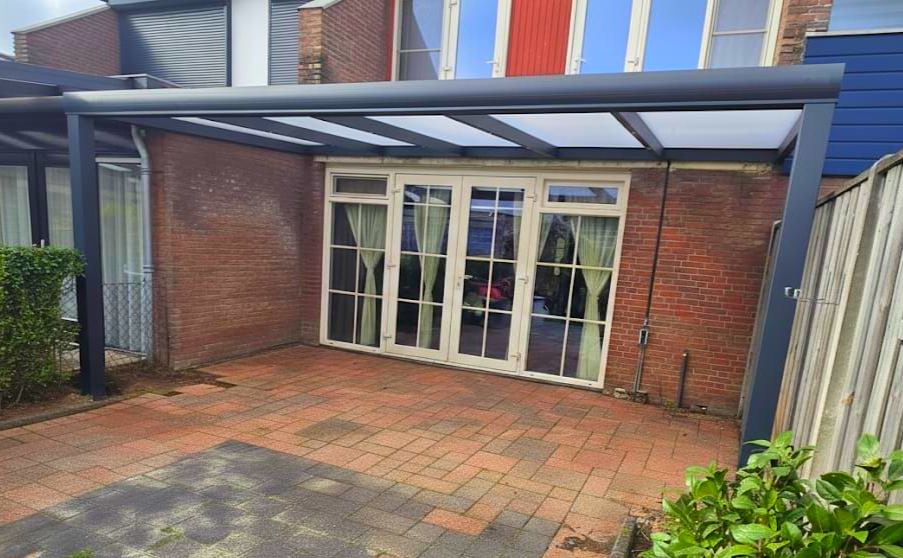 Bouw van moderne aluminium veranda in Nijmegen