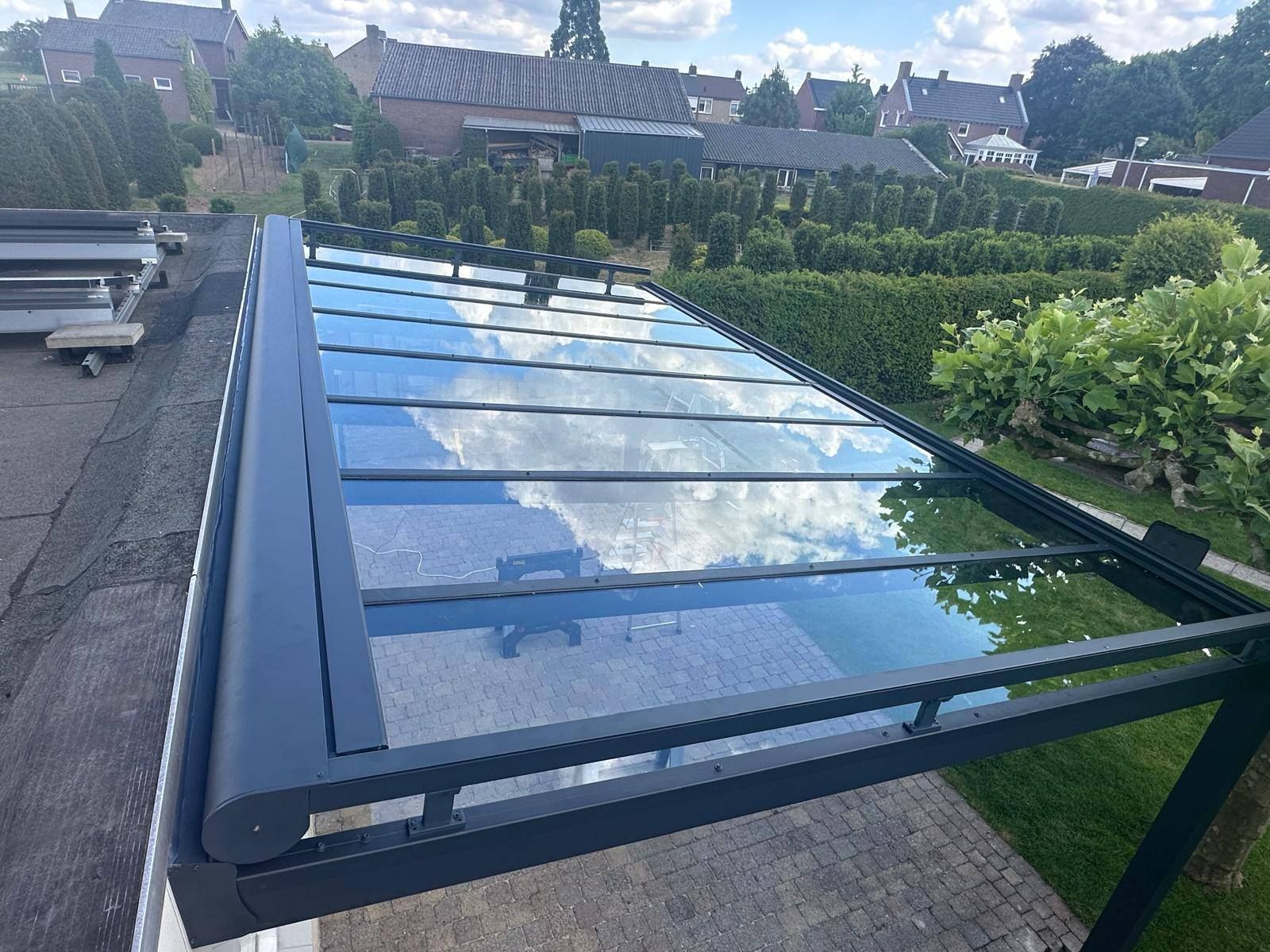 Veranda Nijmegen Arnhem Overkapping Gelderland Overijssel Limburg Glazen schuifwand