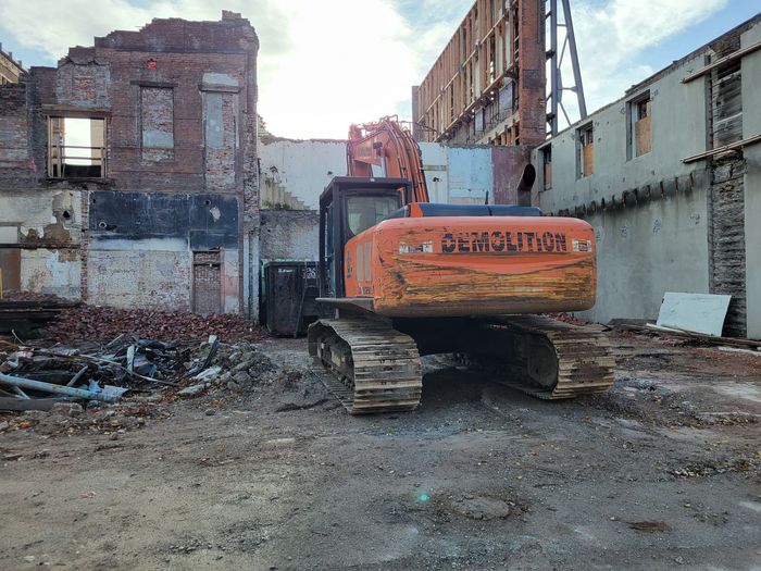 Halifax Excavating Pros - demolition by excavator