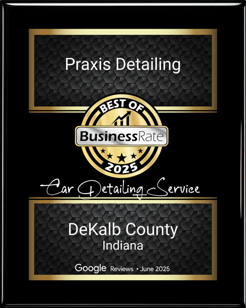 Plaque for Praxis Detailing,