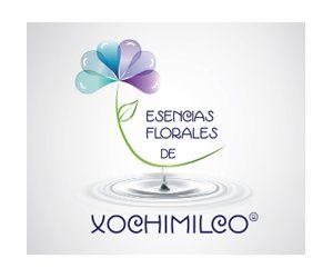 Logo Esencias florales de Xochimilco by Patricia Lupi