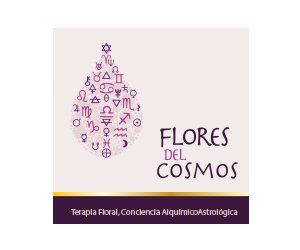 Logo Flores del cosmos by Patricia Lupi