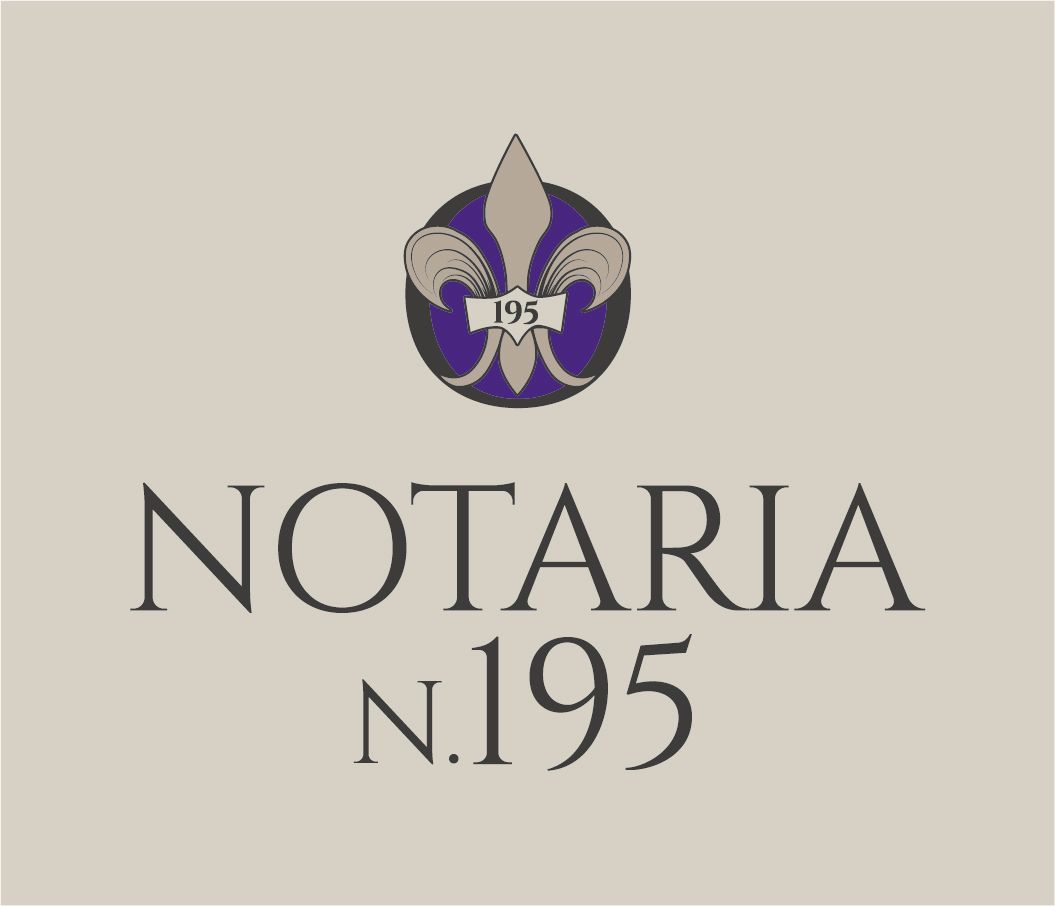 Logo Notaria 195 por Patricia Lupi