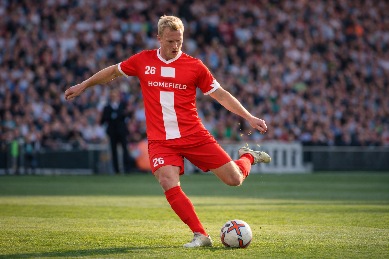 Dye-sublimated soccer jersey