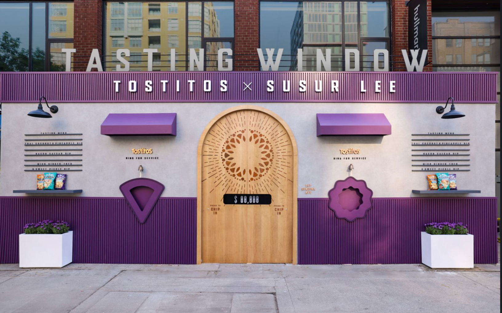 Tostitos Tasting Window.