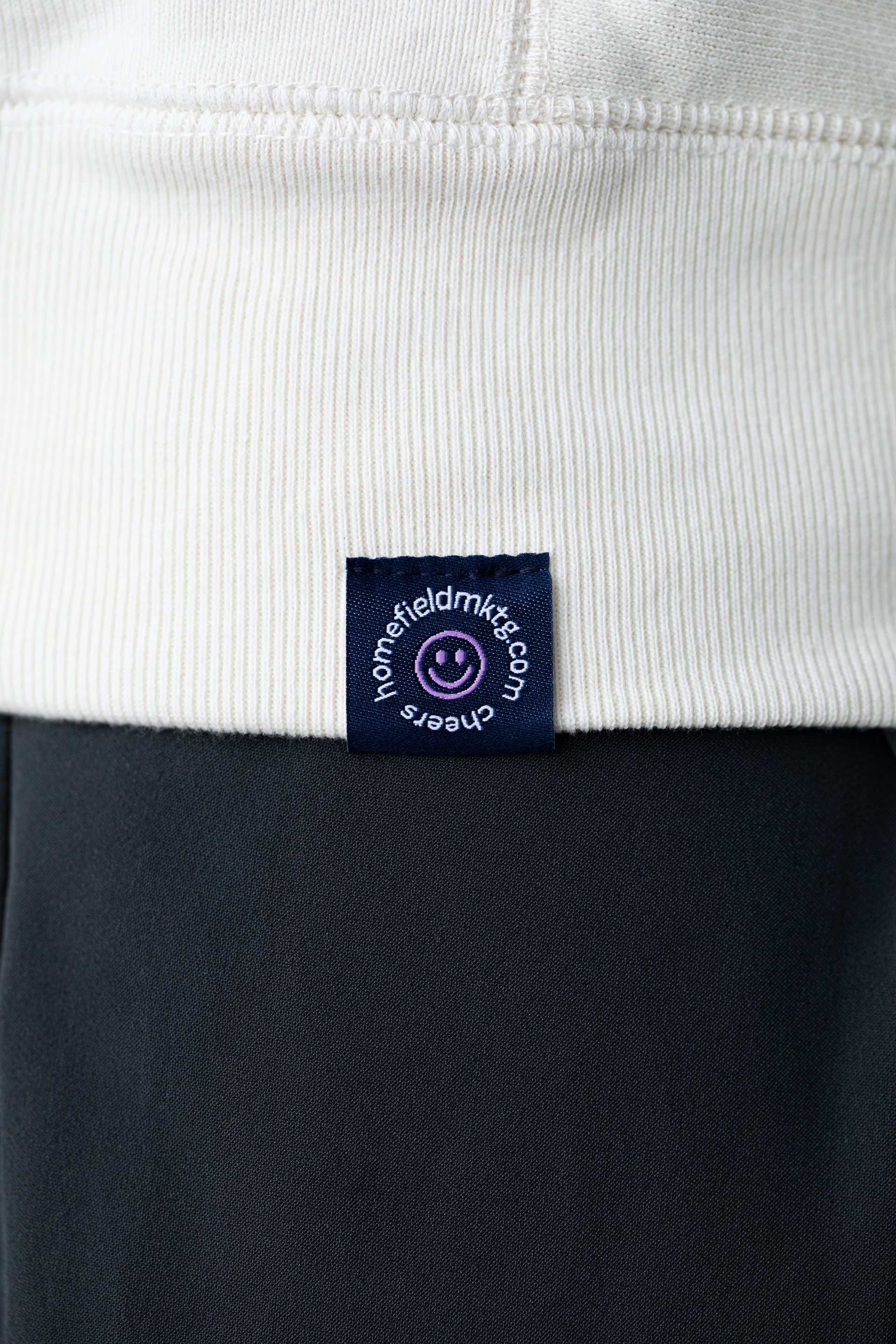 A bag of orange abstract acrylic paint.