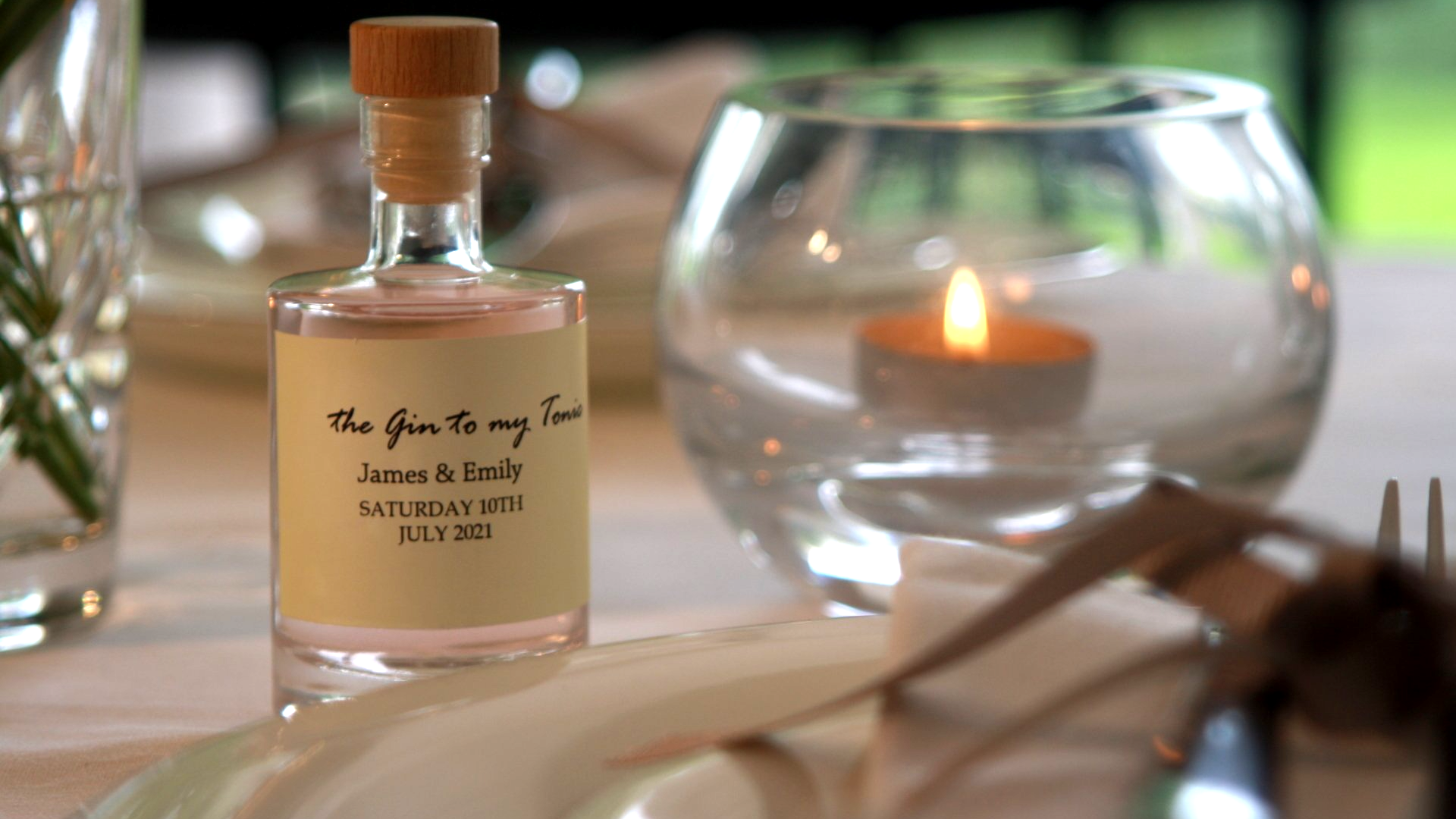 Unique Bespoke Wedding favours
