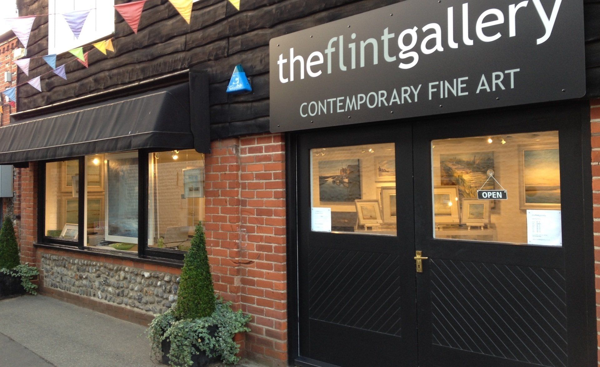 exterior of The Flint Gallery building