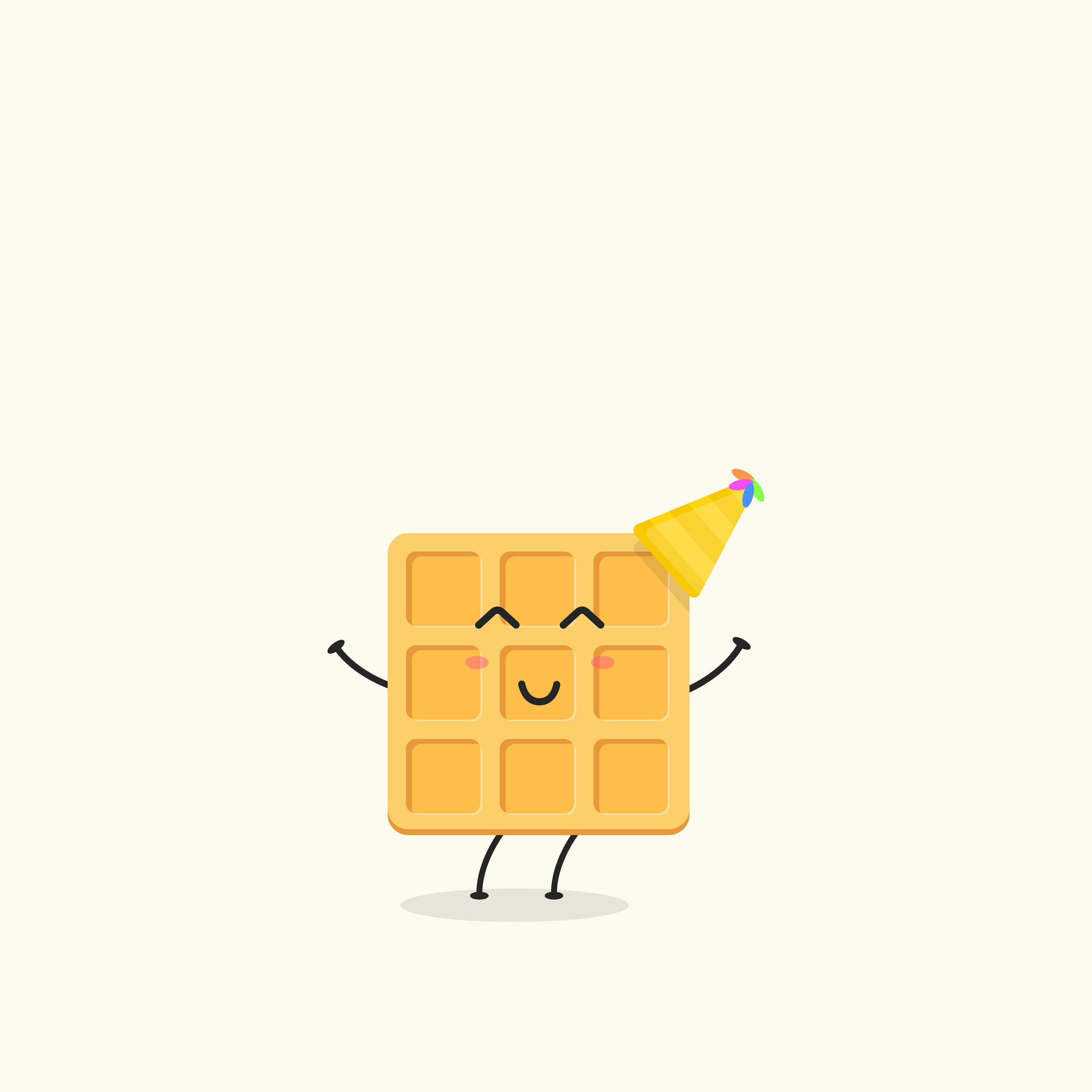 A Happy Waffles — Happy Hills Ice Creamery In Atherton, QLD