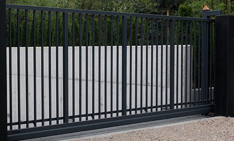 sliding security fencing