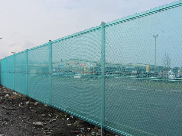 mesh security fencing gate