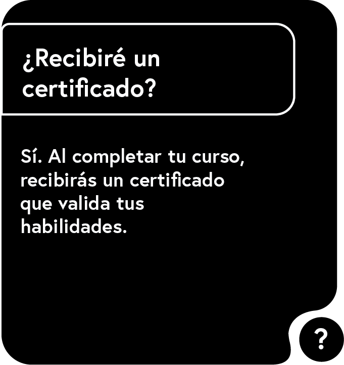 Tarjeta negra que pregunta 