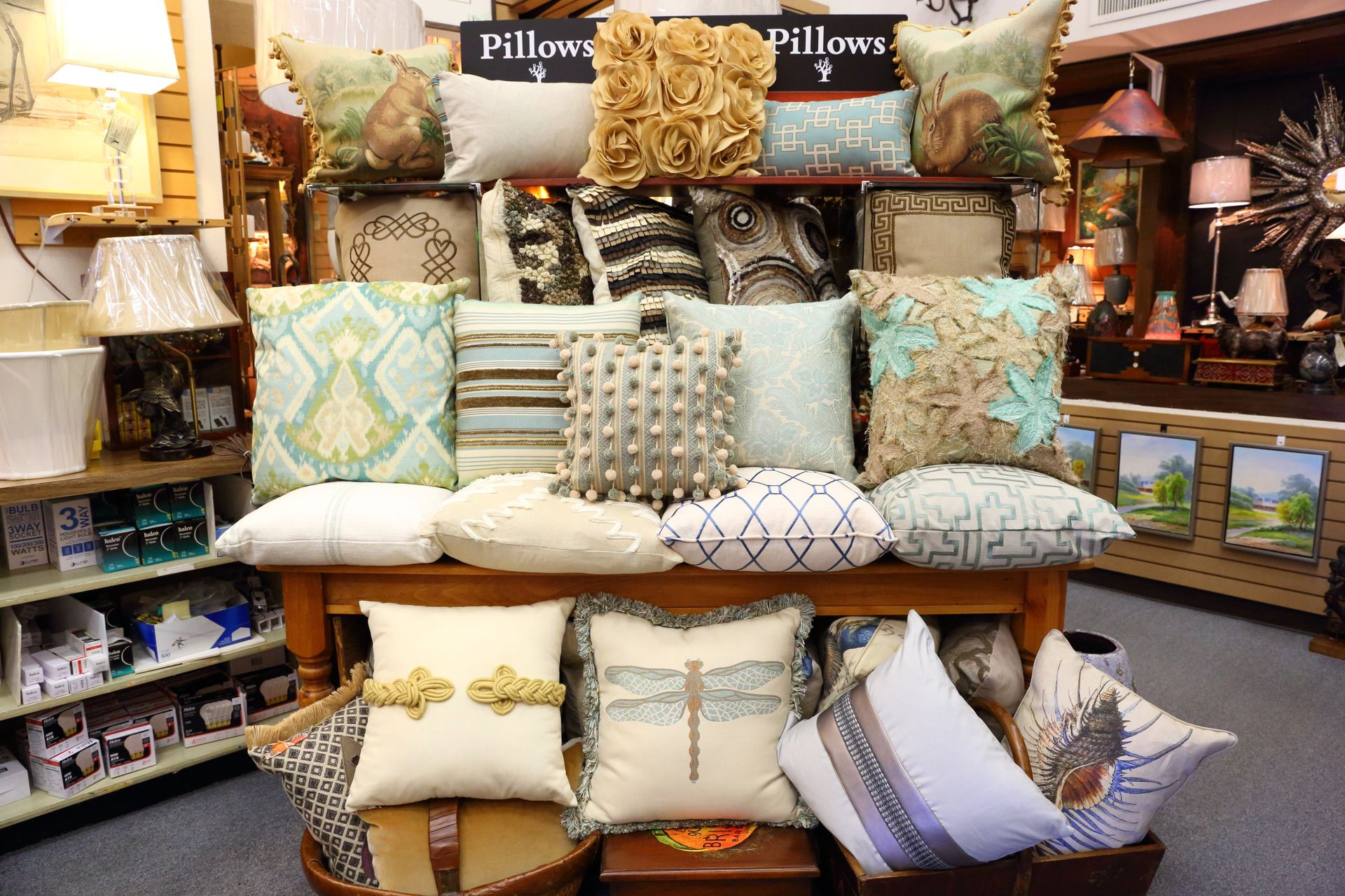 decorative pillows - The Shade Tree - Home Décor Store in Houston, TX