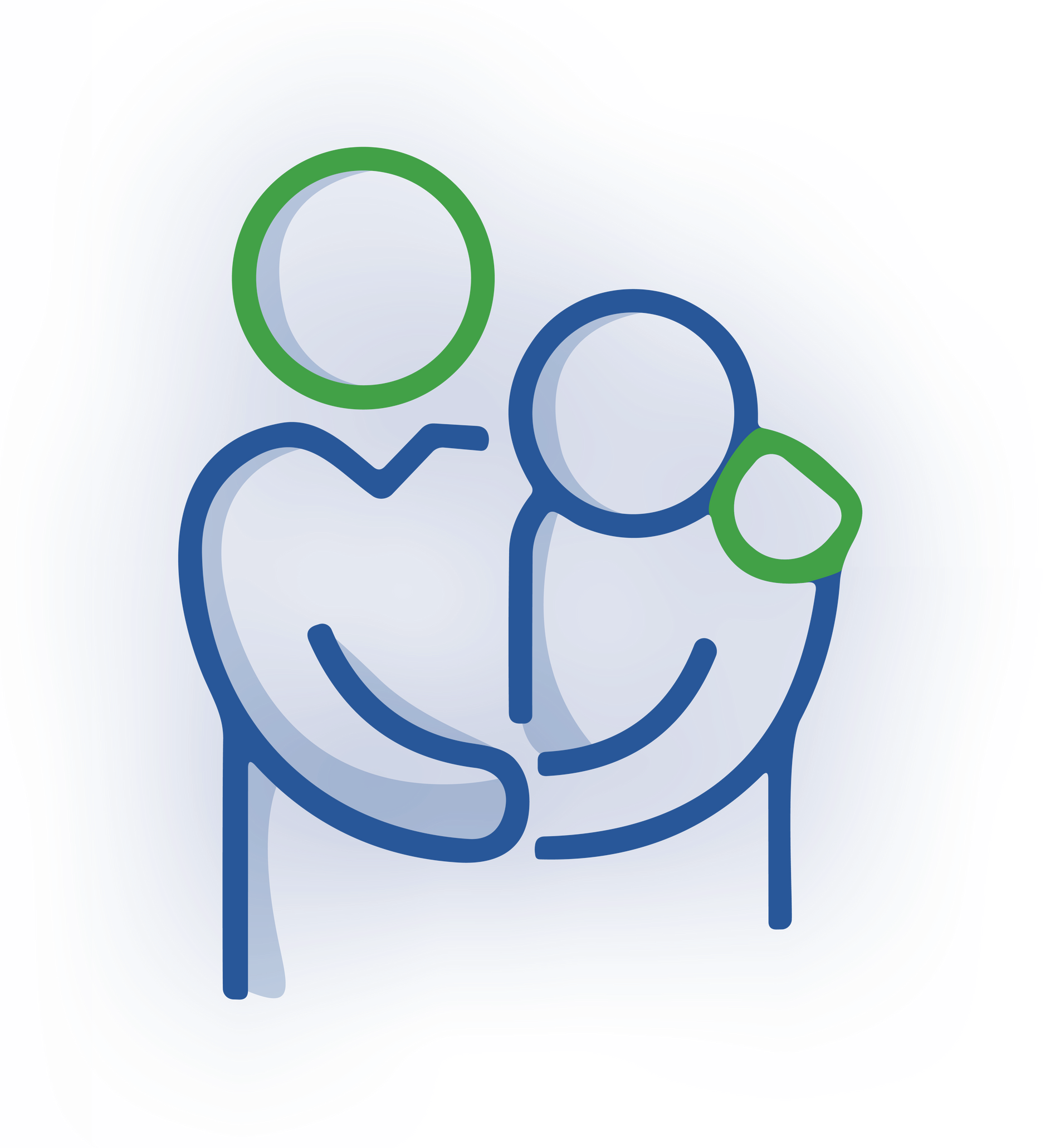 A person is holding a baby in their arms.