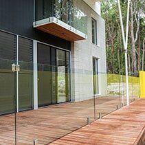 Balcony Glass — Glass Specialist in Port Macquarie, NSW