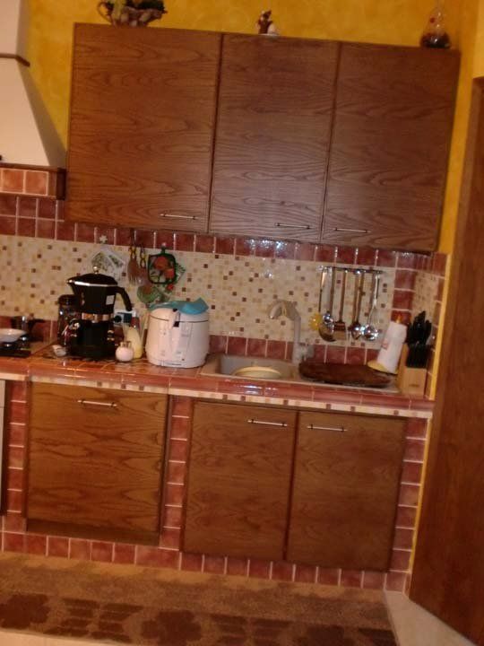 Mobili cucina in legno scura