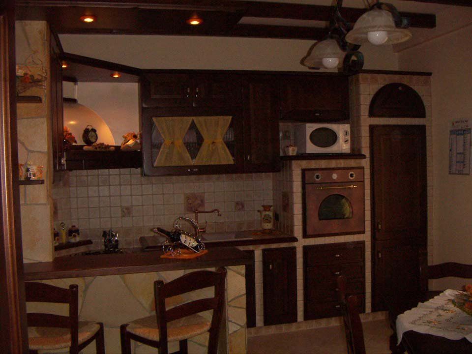Cucina in stile country