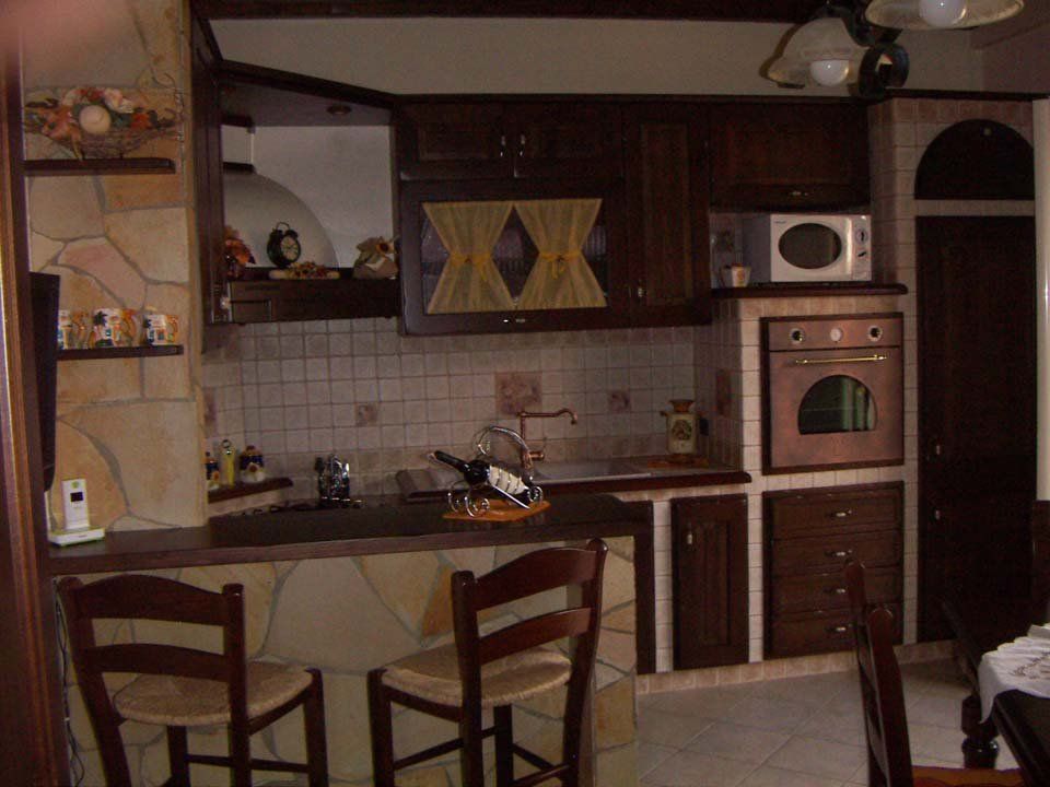 Cucina in stile rustico