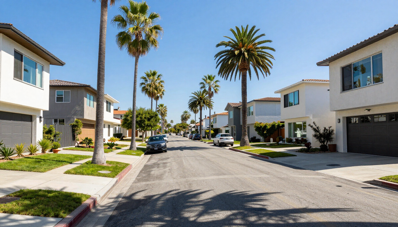 A beautiful modern craftsman home in a Los Angeles neighborhood