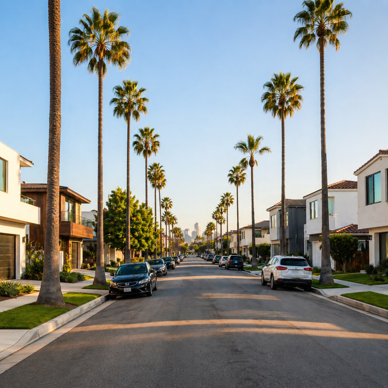 Modern Los Angeles Street