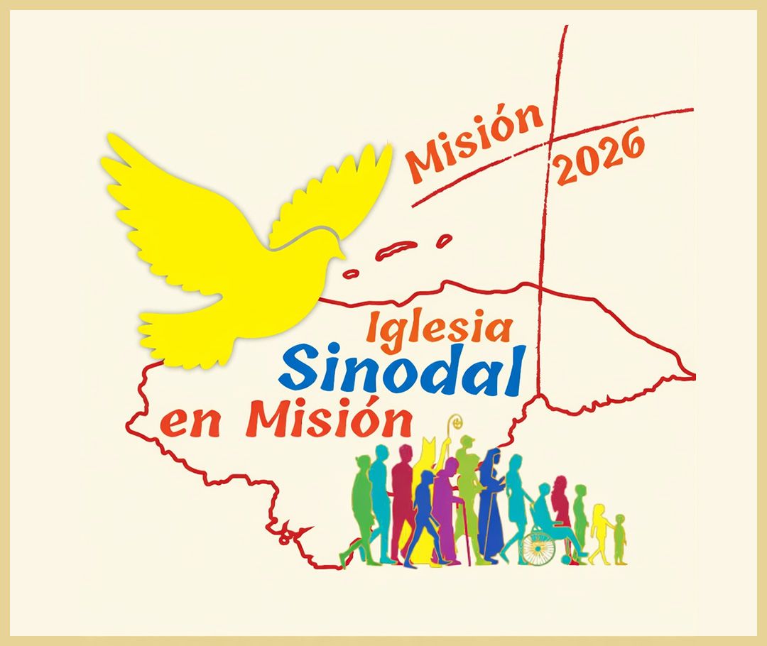 imagen del logo de la Misión 2026 - Iglesia Sinodal