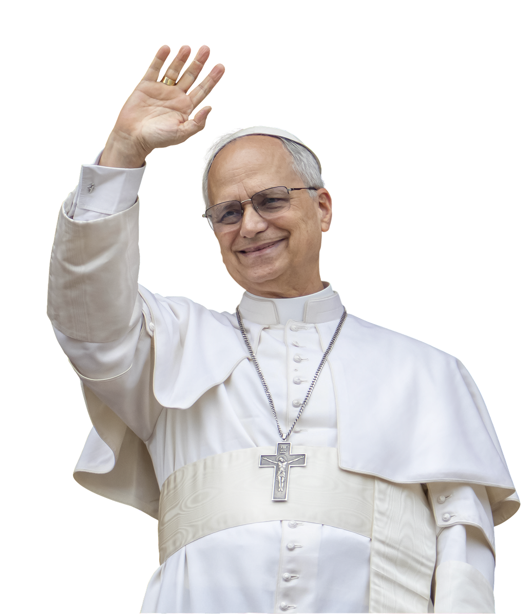 Foto oficial de Papa León