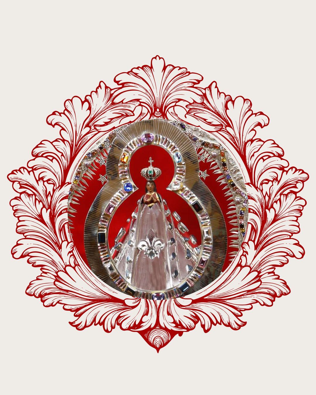 Imagen de la Virgen de Suyapa Patrona de Honduras