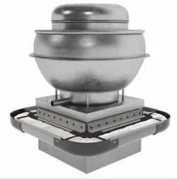 A metal bowl is sitting on top of a metal box.