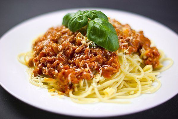 Spaghetti Bolognese on Plate - Family-Friendly Restaurant in Port Stephens