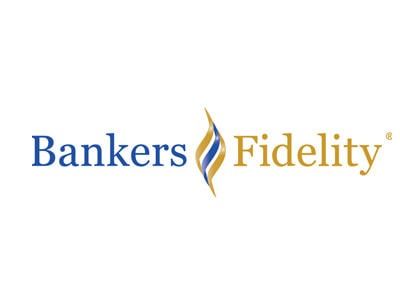 The Bankers Fidelity logo featuring the blue text