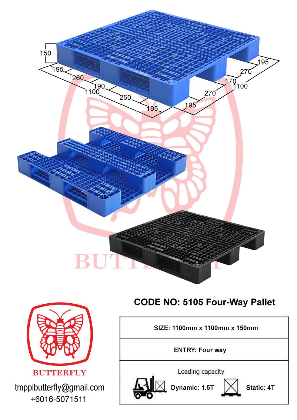 Plastic Pallet 5105 Catalog