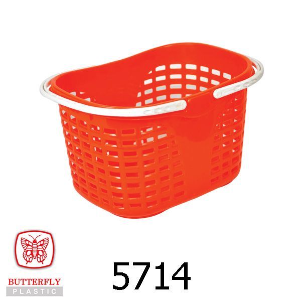 plastic shopping basket