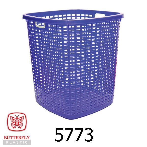 Plastic Laundry Basket 5773