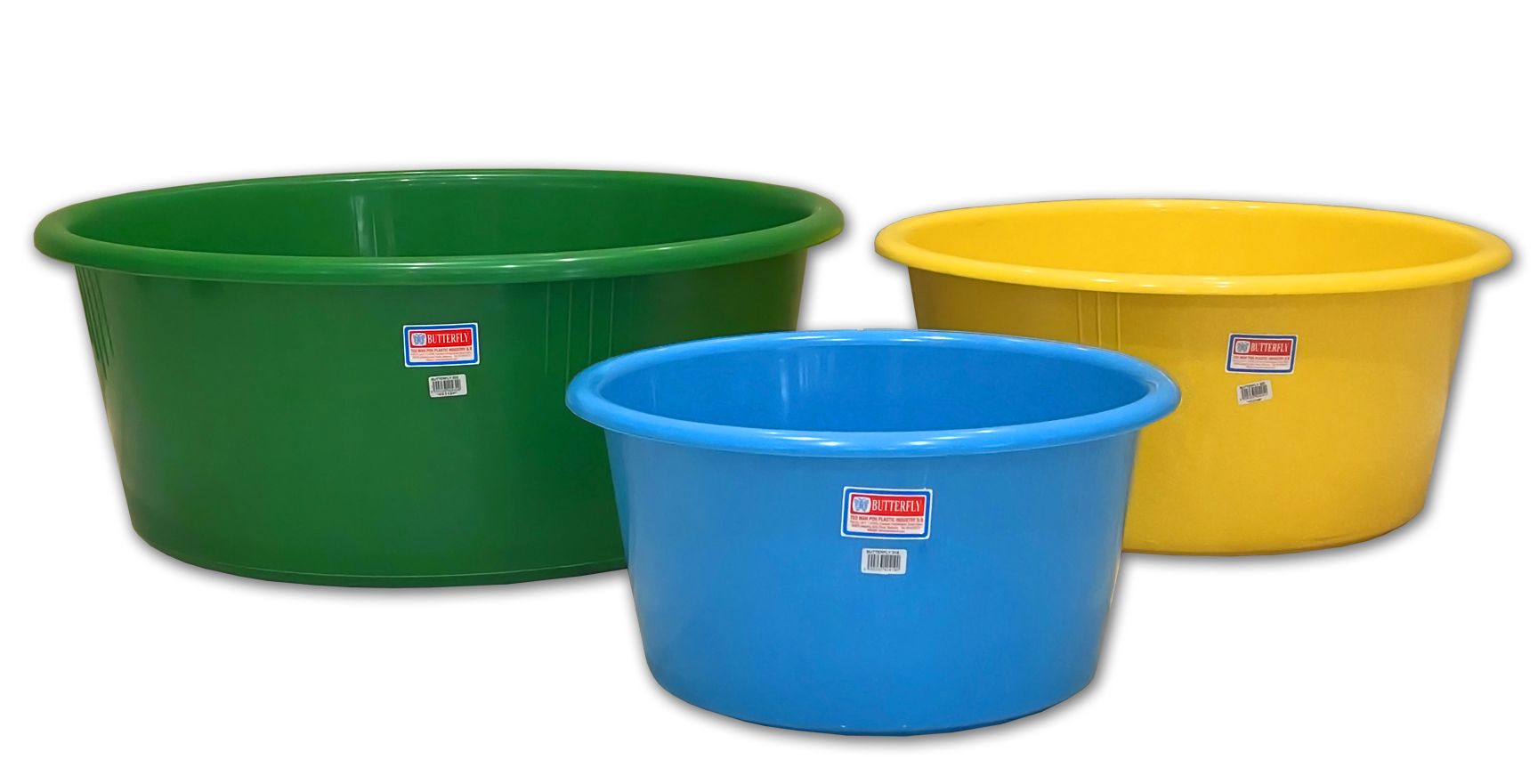 Round Plastic Basin