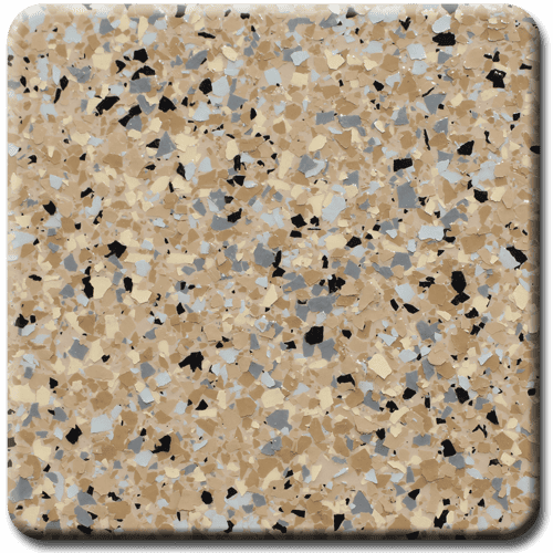 Ocotillo epoxy floor coating color sample by GatorGuard
