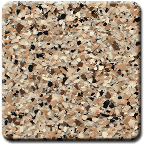 Santana epoxy floor coating color sample by GatorGuard