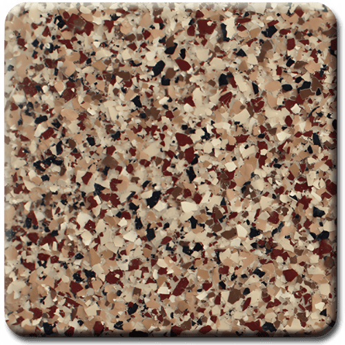 Sedona epoxy floor coating color sample by GatorGuard