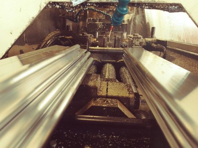 fresatura dell'alluminio