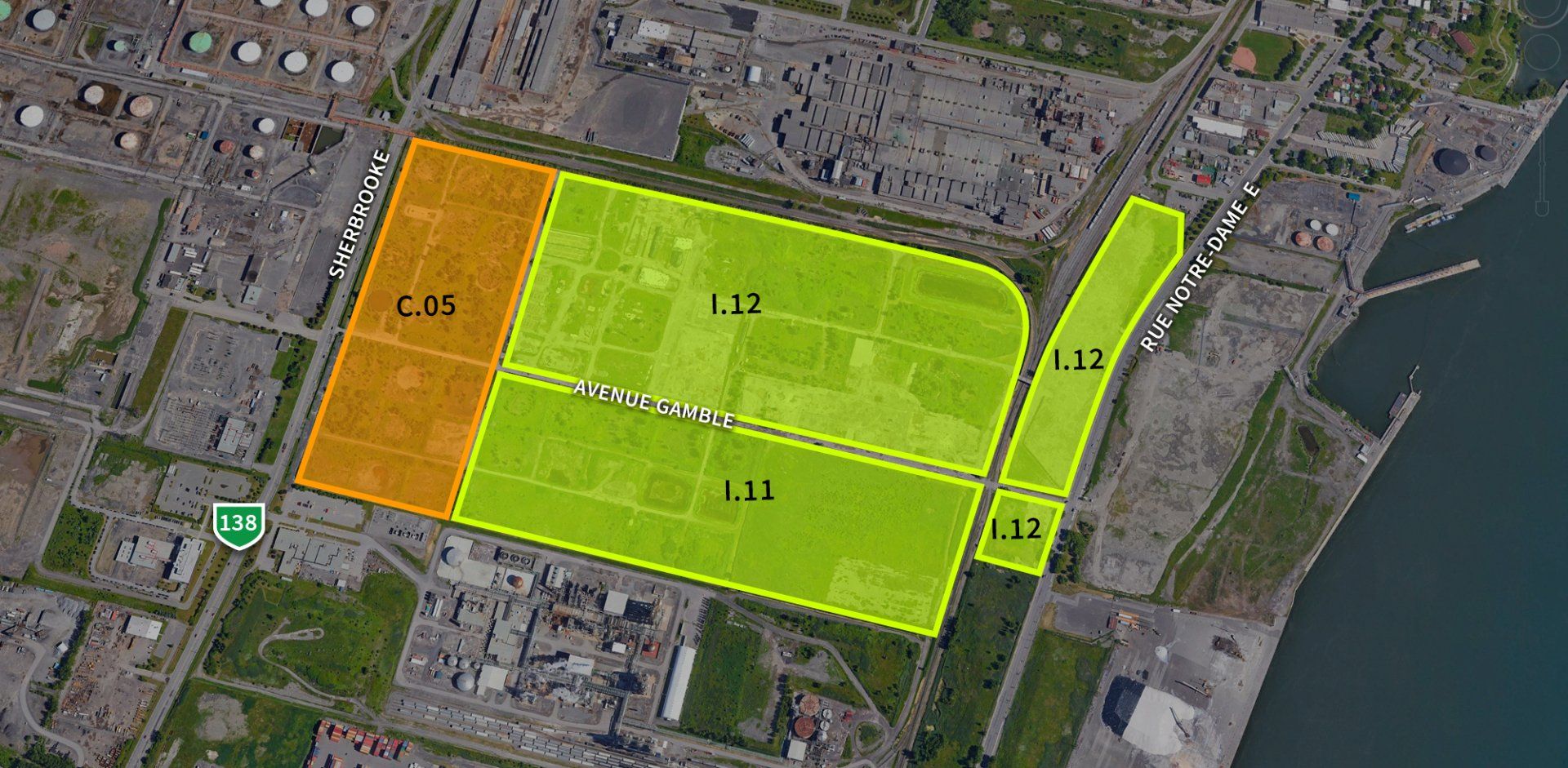 Notre-Dame Commercial and Industrial Zoning